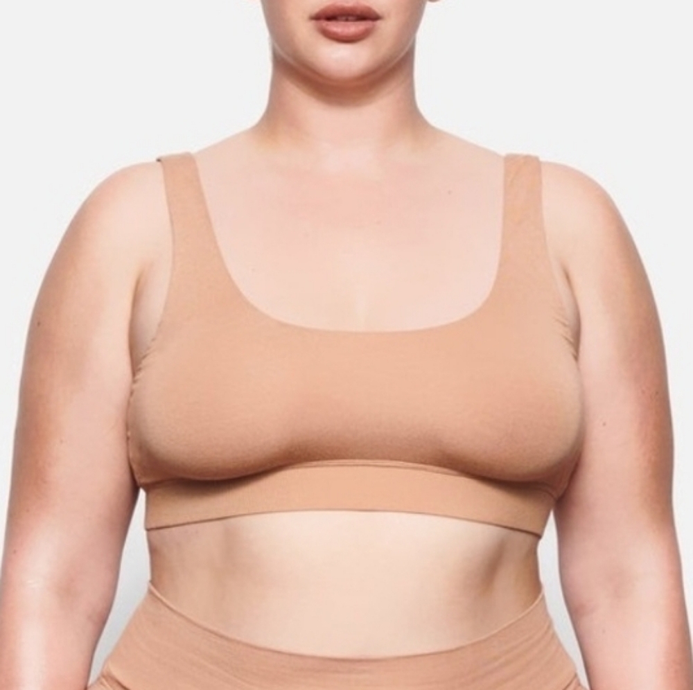 SKIMS Sleep Bralette OCHRE / XXS/ NWT